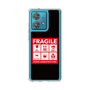 スリムプロテクションケース［ FRAGILE Sticker - Black ］