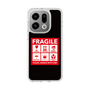 スリムプロテクションケース［ FRAGILE Sticker - Black ］