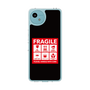 スリムプロテクションケース［ FRAGILE Sticker - Black ］