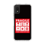 スリムプロテクションケース［ FRAGILE Sticker - Black ］