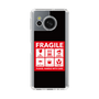 スリムプロテクションケース［ FRAGILE Sticker - Black ］