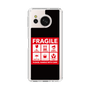スリムプロテクションケース［ FRAGILE Sticker - Black ］