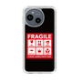 スリムプロテクションケース［ FRAGILE Sticker - Black ］