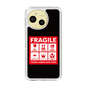 スリムプロテクションケース［ FRAGILE Sticker - Black ］