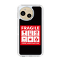 スリムプロテクションケース［ FRAGILE Sticker - Black ］