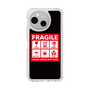 スリムプロテクションケース［ FRAGILE Sticker - Black ］
