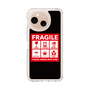 スリムプロテクションケース［ FRAGILE Sticker - Black ］