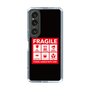 スリムプロテクションケース［ FRAGILE Sticker - Black ］