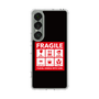 スリムプロテクションケース［ FRAGILE Sticker - Black ］