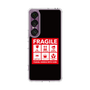 スリムプロテクションケース［ FRAGILE Sticker - Black ］