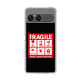 スリムプロテクションケース［ FRAGILE Sticker - Black ］