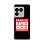 スリムプロテクションケース［ FRAGILE Sticker - Black ］
