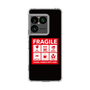 スリムプロテクションケース［ FRAGILE Sticker - Black ］
