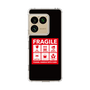 スリムプロテクションケース［ FRAGILE Sticker - Black ］