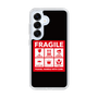 スリムプロテクションケース［ FRAGILE Sticker - Black ］