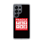 スリムプロテクションケース［ FRAGILE Sticker - Black ］