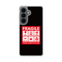 スリムプロテクションケース［ FRAGILE Sticker - Black ］