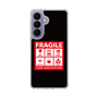 スリムプロテクションケース［ FRAGILE Sticker - Black ］