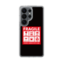 スリムプロテクションケース［ FRAGILE Sticker - Black ］