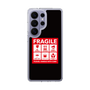 スリムプロテクションケース［ FRAGILE Sticker - Black ］