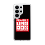 スリムプロテクションケース［ FRAGILE Sticker - Black ］