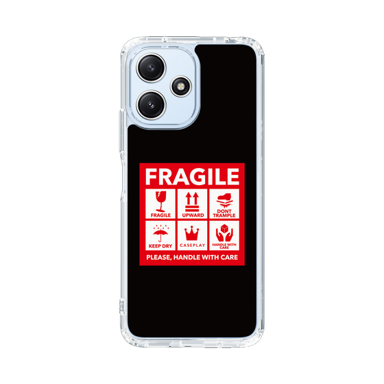 スリムプロテクションケース［ FRAGILE Sticker - Black ］