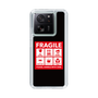 スリムプロテクションケース［ FRAGILE Sticker - Black ］