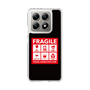 スリムプロテクションケース［ FRAGILE Sticker - Black ］