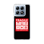 スリムプロテクションケース［ FRAGILE Sticker - Black ］