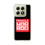 スリムプロテクションケース［ FRAGILE Sticker - Black ］