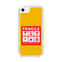 スリムプロテクションケース［ FRAGILE Sticker - Yellow ］