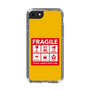 スリムプロテクションケース［ FRAGILE Sticker - Yellow ］