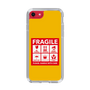 スリムプロテクションケース［ FRAGILE Sticker - Yellow ］