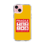 スリムプロテクションケース［ FRAGILE Sticker - Yellow ］