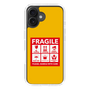 スリムプロテクションケース［ FRAGILE Sticker - Yellow ］