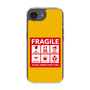 スリムプロテクションケース［ FRAGILE Sticker - Yellow ］