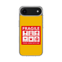 スリムプロテクションケース［ FRAGILE Sticker - Yellow ］