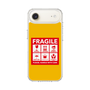 スリムプロテクションケース［ FRAGILE Sticker - Yellow ］