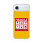 スリムプロテクションケース［ FRAGILE Sticker - Yellow ］