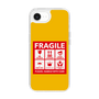 スリムプロテクションケース［ FRAGILE Sticker - Yellow ］