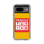 スリムプロテクションケース［ FRAGILE Sticker - Yellow ］