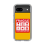 スリムプロテクションケース［ FRAGILE Sticker - Yellow ］