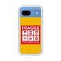 スリムプロテクションケース［ FRAGILE Sticker - Yellow ］