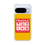 スリムプロテクションケース［ FRAGILE Sticker - Yellow ］