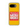 スリムプロテクションケース［ FRAGILE Sticker - Yellow ］