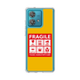 スリムプロテクションケース［ FRAGILE Sticker - Yellow ］