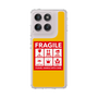スリムプロテクションケース［ FRAGILE Sticker - Yellow ］