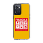 スリムプロテクションケース［ FRAGILE Sticker - Yellow ］