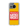 スリムプロテクションケース［ FRAGILE Sticker - Yellow ］
