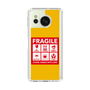 スリムプロテクションケース［ FRAGILE Sticker - Yellow ］